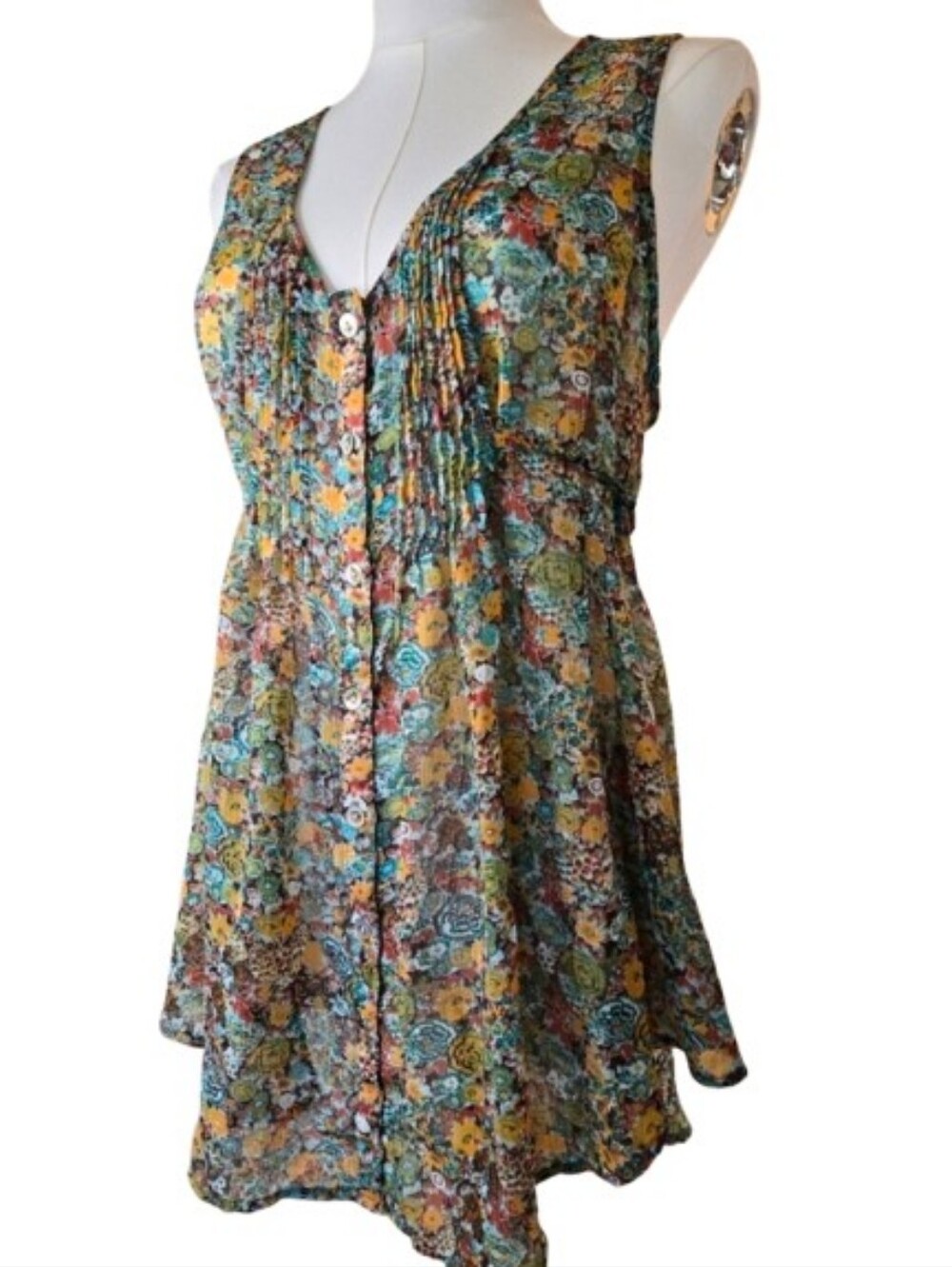 American Rag Boho Racerback Top Size Medium